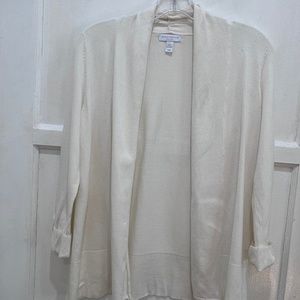 Cardigan - white Petite Small